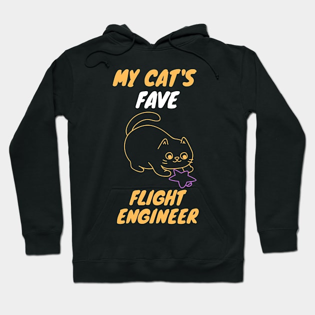 My cat's fave flight engineer Hoodie by SnowballSteps